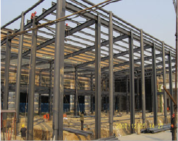 Beijing auto repair factory two Roewe 4S shop project